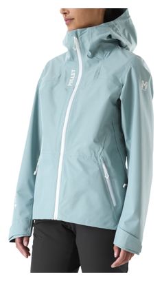 Giacca impermeabile Millet Ubic Gore-Tex 3L blu da donna