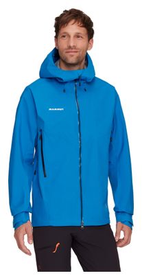 Veste Imperméable Mammut Crater IV Hs Hooded Bleu