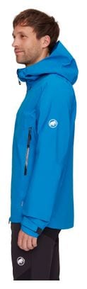 Mammut Crater IV Hs Hooded Waterproof Giacca Blue