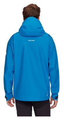 Mammut Crater IV Hs Hooded Waterproof Giacca Blue