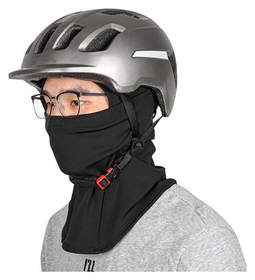 Bonnet Balaclava Thermique Hiver Couvrecou noir