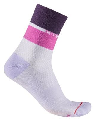 Castelli Elegente 12 Roze Violet Sokken