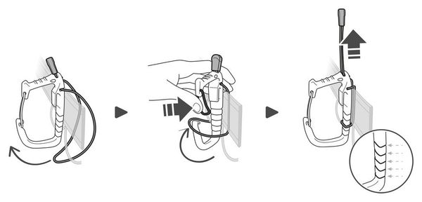 Petzl Caritool Evo Broschenhalter
