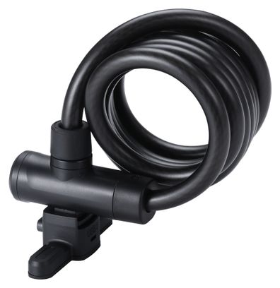 BBB KeyGuard Kabel 12 x 1800 mm (mit Halterung) Schwarz