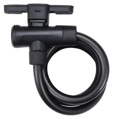 BBB KeyGuard Kabel 12 x 1800 mm (mit Halterung) Schwarz