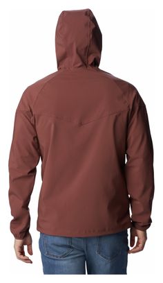 Columbia Heather Canyon Brown Softshell Jacket for Men