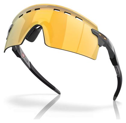 Lunettes Oakley Encoder Strike Matte Carbon / Prizm 24k / Réf : OO9235-0639