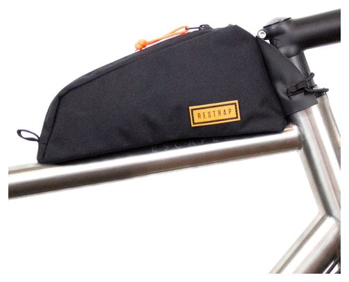 Restrap Bolt-On Top Tube Frame Bag Black