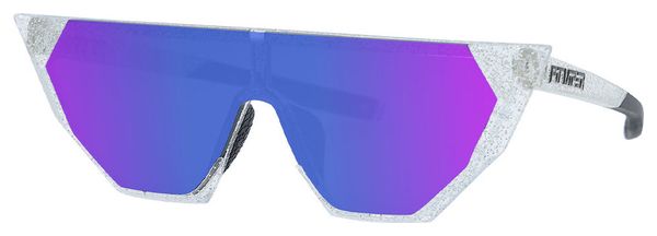 Paire de Lunettes Pit Viper The Quartz Showroom Pailletté Argent/Rose
