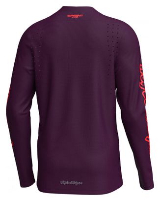 Maglia a maniche lunghe Troy Lee Designs Sprint Pro viola