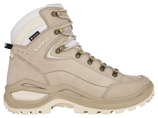 Scarponi da trekking da donna Lowa Renegade Evo Gore-Tex Mid Beige