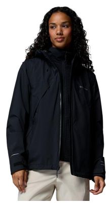 Columbia Trailborne 3-in-1 Waterproof Jacket for Women, Black