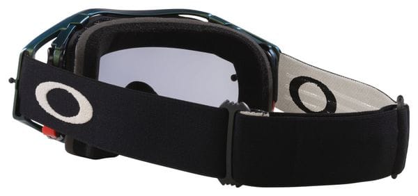 Oakley Airbrake MTB Black Green / Light Grey / Ref: OO7107-27