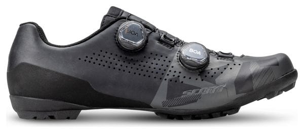 Gravel Men's Shoes Scott Gravel Rc Black Mat/Gray