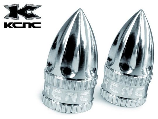 Bouchons de valve KCNC - Argent