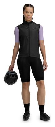 Gilet vélo coupe-vent femme Cyclisme V1-W Blaast Noir