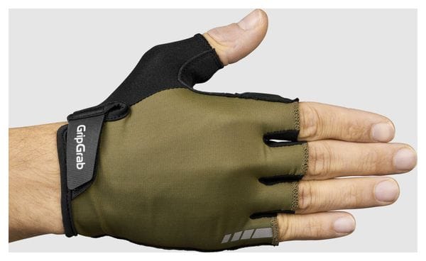 Gants courts d'été GripGrab RIDE Padded Vert