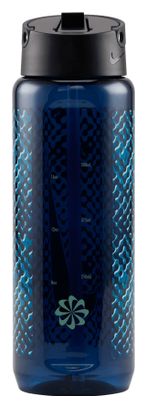 Bottiglia con cannuccia Nike TR Recharge 700 ml Blu