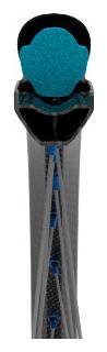 Tubolight Evo Road Klemmschutzschaum 700 mm Blau (Paar)