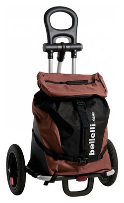 REMORQUE BAGAGERE BROWN FIXATION CADRE BELLELLI.