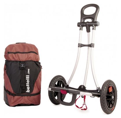 REMORQUE BAGAGERE BROWN FIXATION CADRE BELLELLI.