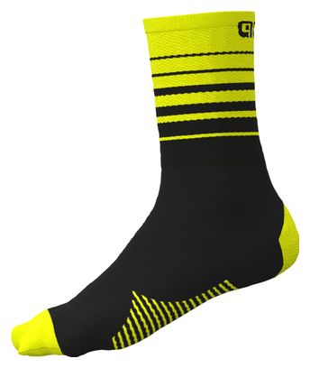 Alé One Yellow Fluo/Black Socks