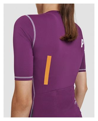 Maillot Manches Courtes MAAP Training Jersey Dark Plume Violet 