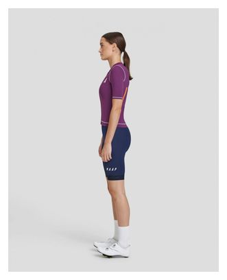 Maillot Manches Courtes MAAP Training Jersey Dark Plume Violet 