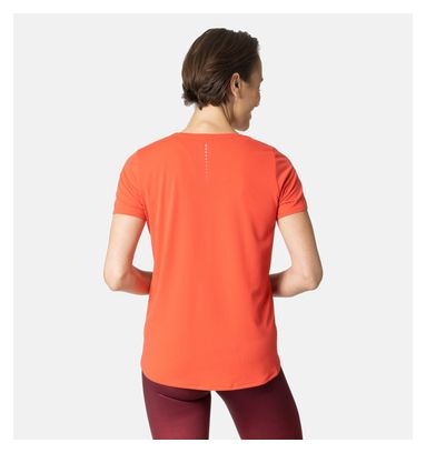Odlo Zeroweight Chill-Tec Women's Short Sleeve Jersey Red