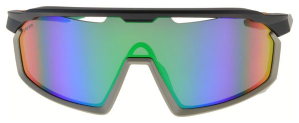 LUNETTE DE SOLEIL RUNNING SPRINT / NOIR MAT- GRIS C7