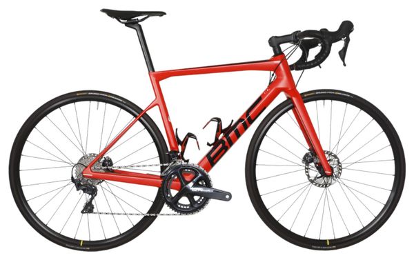 BMC Teammachine SLR Six Road Bike Shimano 105 11S 700 mm Rosso Neon 2023