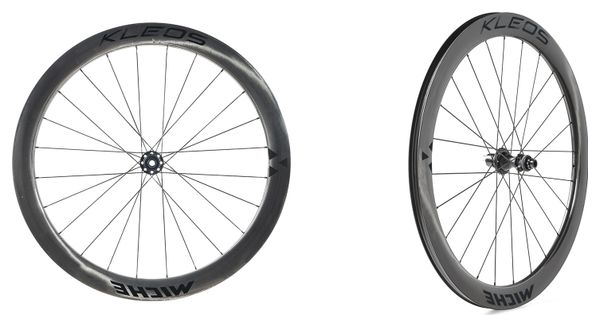 Coppia di Miche Kleos DX 50-50 Tubeless 700 Disc Wheels | 12x100mm | 12x142mm | Centerlock