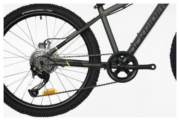 Gereviseerd product - MTB Kind Rockrider ST 920 24'' 9-12 jaar Groen