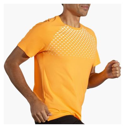 Maillot de manga corta Brooks Atmosphere 2.0 Naranja para hombre