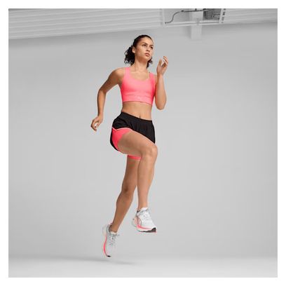 Puma Run Favorite Velocity 2-in-1 Short Zwart / Roze Dames