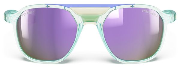 Julbo Slack Cover Brille - Spectron 3 - Mint Transluzent Brillant/Hellgrau