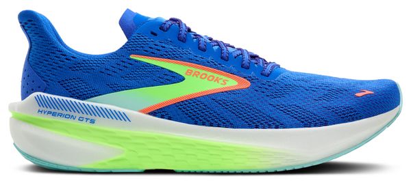 Chaussures Running Brooks Hyperion GTS 2 Bleu/vert Homme