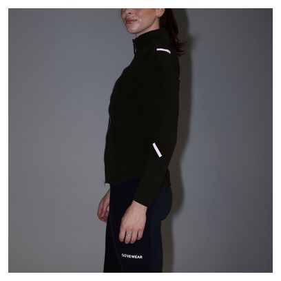 Gore Wear Concurve Thermo Hybrid Women Running Jacket Schwarz