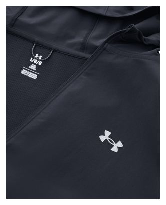 Heren Under Armour Velociti Storm Hooded Jacket Zwart