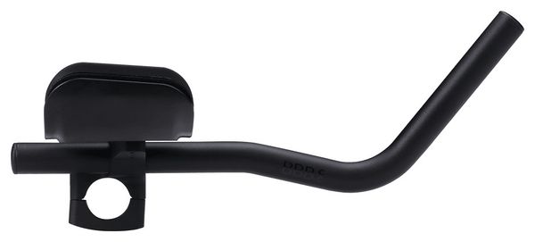 Prolongateurs BBB AeroPro J-Bend Aluminium Noir