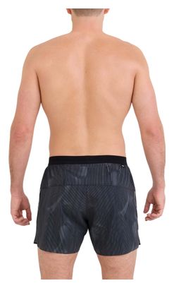 Pantaloncini 2 in 1 Saxx Race Pace Grigio Uomo