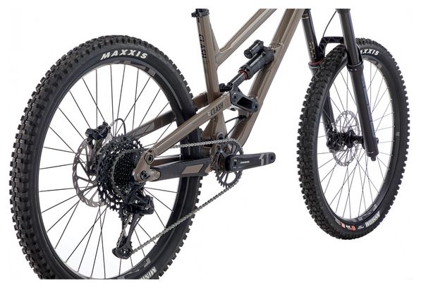 Mountainbike Full-Suspension Commencal Clash Ride Sram SX Eagle 12V 27.5''' Braun Dirt