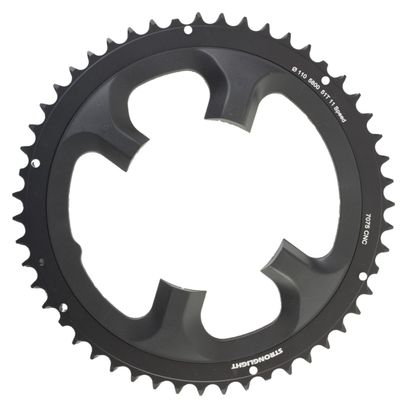 Plateau Stronglight Type 130 Extérieur 50 Dents 9/10v Noir - Neuf