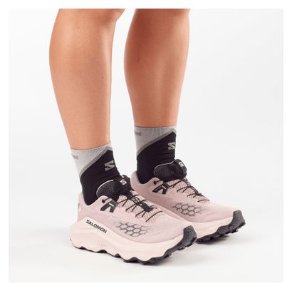 Chaussures Trail Salomon Ultra Glide 4 Rose Femme
