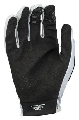 Fly Lite Grey / Blue Long Gloves