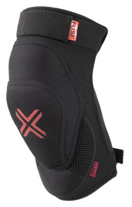 Fuse Delta Knee Pad Zwart/Rood