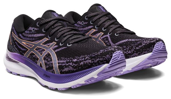 Asics Gel Kayano 29 Running Shoes Black Purple Women's