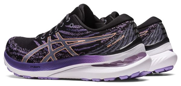 Asics Gel Kayano 29 Running Shoes Black Purple Women's