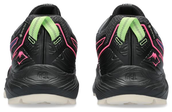 Asics Gel Sonoma 7 GTX Trail Shoes Black Blue Pink Women's