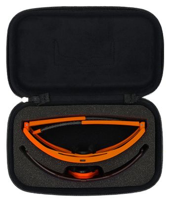 Pair of Pit Viper The Factory Team Try Hard Orange/Black Goggles